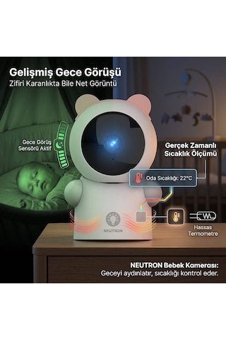 Neutron Ntl-bc-05p Pembe Bebek Kamerası