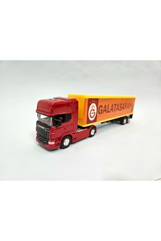 Welly 1/64 Ölçek Scanıa R730 Galatasaray Tır Maketi 24 Cm Boy