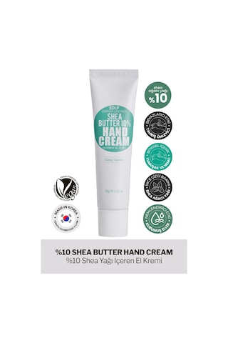 Derma Factory %10 Shea Yağı İçeren Yoğun Nemlendirici El Kremi Derma Factory Shea Butter Hand Cream 30ml