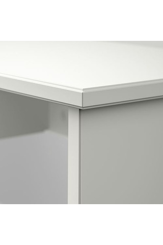 Ikea Idanäs Çalışma Masası Ek Ünite, Beyaz, 152x30 Cm