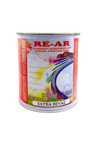 Re-Ar Pvc Beyaz Serigrafi Baskı Boyası