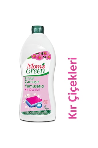 Mom's Green Bitkisel Çamaşır Yumuşatıcısı Kır Çiçekleri 750 ML