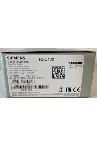 Siemens RDD100 Oda Termostat