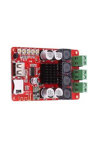 Konesam Tpa3116 Bluetooth Ses Güçlendirici Kartı 50w+50w, Uzaktan Kumanda, Mikrofon Desteği, Usb/tf Kart, Flac/wav/mp3/wma Decoder, Soğutucu Levha