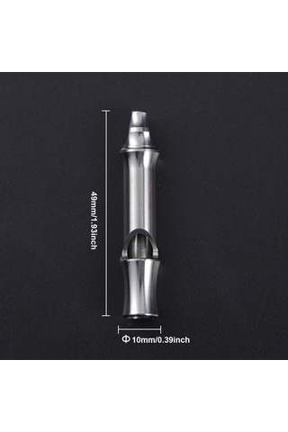 Besthome1 120db Süper Sesli Titanyum Kamp Düdüğü - Acil Durum, Doğa Yürüyüşü, Köpek Eğitimi İçin Harika Ürün