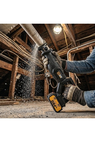Cat DX5060B 18V Profesyonel Tilki Kuyruğu Testere Akü Dahil Değildir