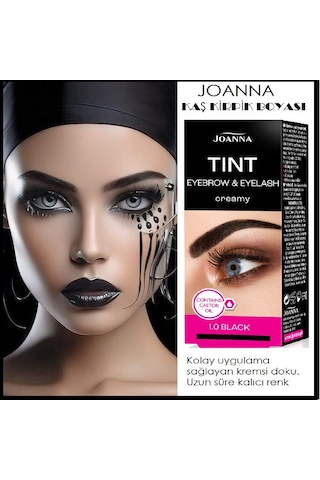 Joanna Kaş ve Kirpik Boyası 1.0 Black 3'lü