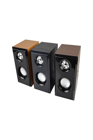 Concord C-8003 Ahşap Desen Usb  Hoparlör