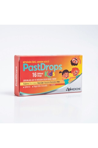 Apimedicine Pastdrops Kids Çocuklar İçin Şekersiz Bitkisel Drops
