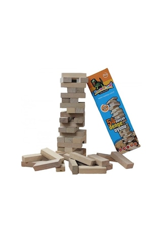 Denge Oyunu 54 Parça Jenga Tarzı
