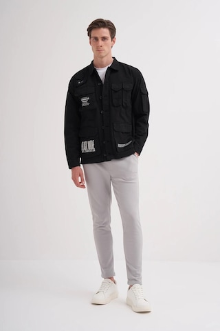 Cazador 1064 Erkek Gabardın Ceket Siyah