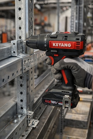 Keyang DD18BL 18V 2AH Li-Ion Kömürsüz Akülü Matkap