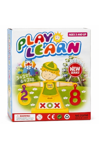 Play Learn Renkli Sayılar Eğitici Oyuncak Seti