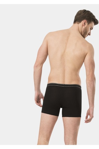 Türen Erkek Likralı Boxer 174/Siyah 001