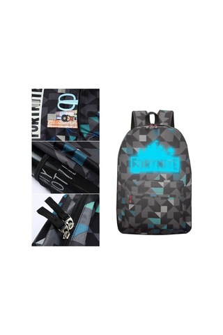 Xianwen Yetişkinler İçin Işık Yayan Sırt Çantaları Genç Kampüs Diğer Çok Renkli