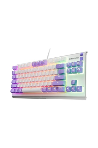 Steelseries Apex 3 Tkl Rgb Suya Ve Toza Dayanıklı Türkçe Gaming Klavye Amethyst