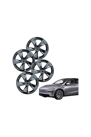 Tesla Juniper Celest Jant Kapağı Seti 19 İnç Parlak Siyah