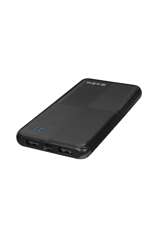 Ip-g12n 10000mah Micro+usb+ Type-c Giriş+çıkış Siyah Taşınabilir Pil Şarj Cihazı Powerbank