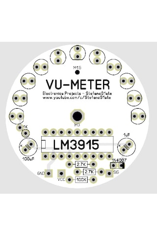 30Db Stereo Vu Metre Devresi Lm3915