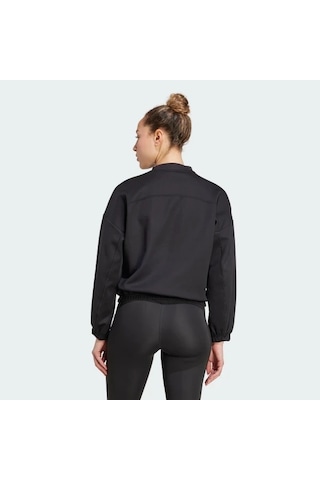 Adidas Yoga Essentials Cover-up Kadın Sweatshirt Jm4488 Siyah