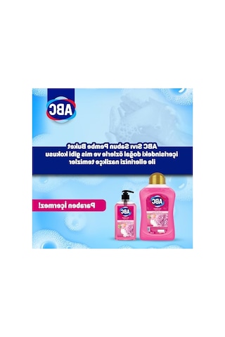 Pembe Renkli Sıvı Sabun, 3 Litre