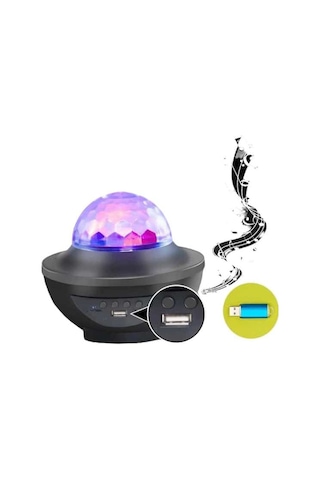 Kablosuz Hoparlör X Y 918 Led Projeksiyon İle Müzik Keyfi