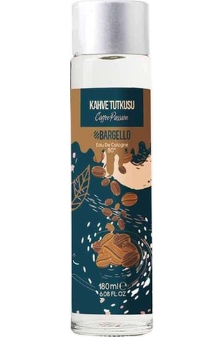 Bargello Kahve Tutkusu 180 Ml Cam Dökme Kapak Kolonya Edc