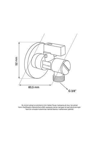 Filtreli Ara Musluk Kdc110 Diğer