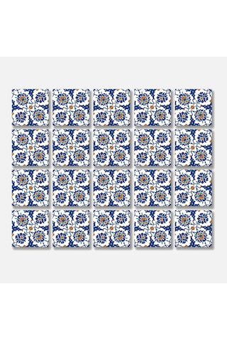 Tink Çini Desenli Pvc Karo Diğer