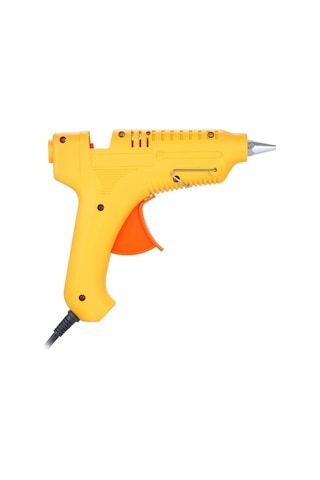 Pazly 60w/100w Ayarlı Ergonomik Sıcak Yapıştırıcı Tabancası Metal+abs Sarı Endüstriyel & Ev Kullanımı 19,5x16,5x3cm