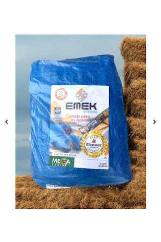 Ordu Mega Tarım Ekonet Mavi Su Geçirmez Çadır Brandası 3x5