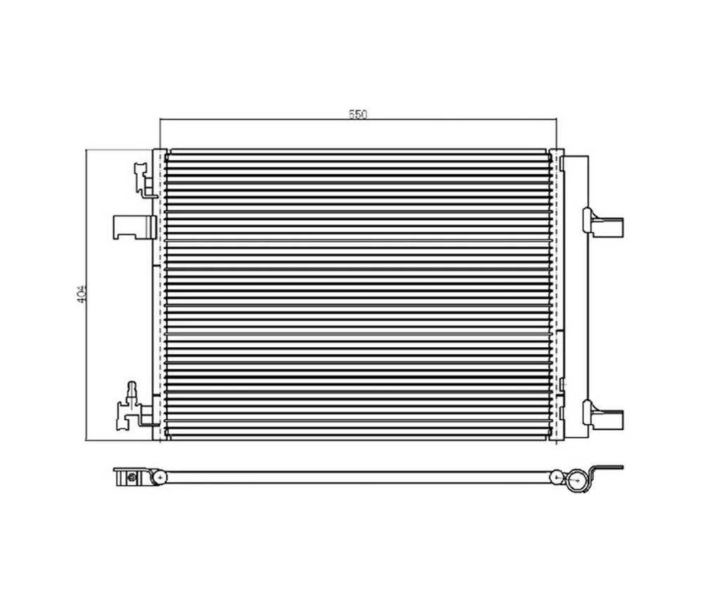 Klima Kondenseri Radyatörü Astra J-zafıra C-cruze 1.3-1.4-1.6-1.7-1.8 39140127 13377762 39074866 1850219