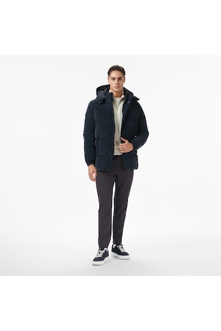 Nautica Erkek Siyah Regular Fit Mont Düz J57043t Siyah