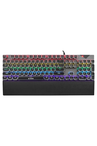 Teknik Özellikler Marka: Everest Model: Kb-mk9 Rgb Switch Türü: Blue Switch Mekanik Renk: Siyah Aydınlatma: Rgb Çok Modlu Bağlantı: Usb Kablolu Kullanım Alanı: Oyun Ve Profesyonel Kullanım Tuş Düzeni: Standart Uyumluluk: Windows Pc