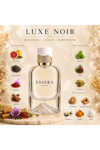 Essera Parfüm Luxe Noir Erkek Parfüm EDP 50 ML