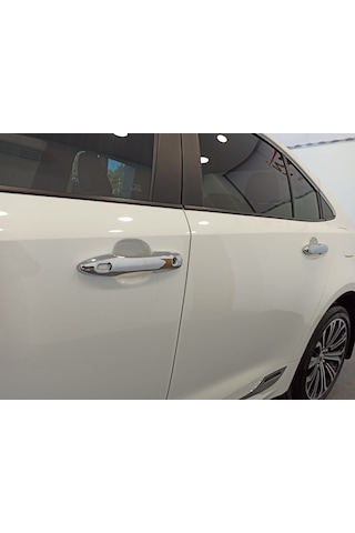 Toyota Corolla Uyumlu 2019-2022 Kapı Kolu Kaplaması Nikelaj