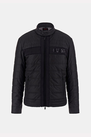 Guess Erkek Şişme Mont Siyah
