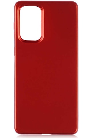 Samsung Uyumlu Galaxy A73 Kılıf Zore Premier Silikon Kapak Kırmızı