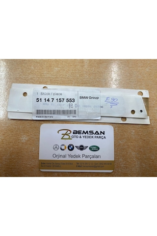 BMW E90 F30 318İ BAGAJ YAZISI 51147157553.