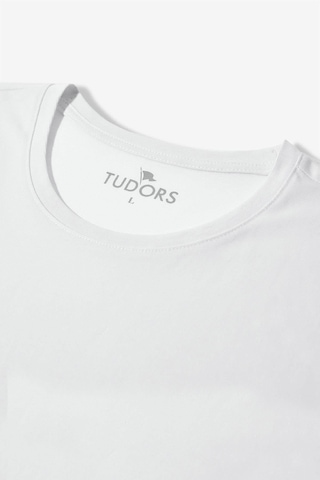 Tudors Unisex 3'lü Paket Siyah-beyaz-taş Rengi Slim Fit Dar Kesim %100 Pamuk Bisiklet Yaka Tişört-31310 Multi Çok Renkli