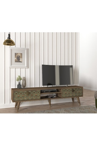 Dekorister Exclusive Valente Tv Sehpası Ceviz-Garden