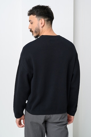 Jack & Jones Erkek Sweat 12283545 Siyah Siyah