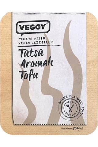 Veggy Vegan Tütsü Aromalı Tofu 200 Gr
