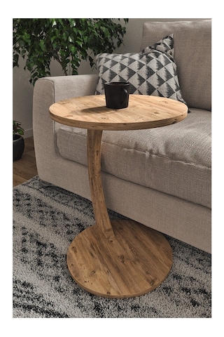 C Sehpa Zigon Sehpa Orta Sehpa Koltuk Sehpası Ofis Sehpası Çam