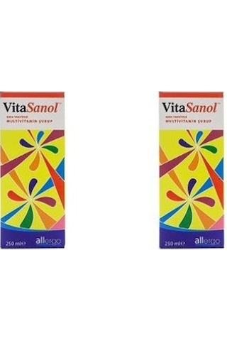 Vitasanol Multivitamin Şurup 250 Ml 2 Adet