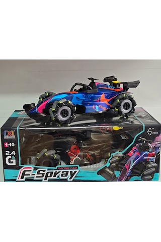 Oyuncak Kumandalı Formula F1 Duman Çıkaran Full Fonksiyon Şarjlı