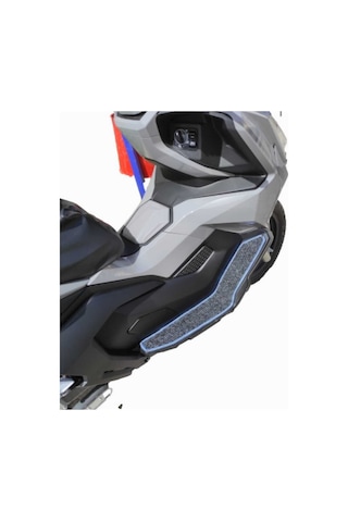 Motosiklet Aksesuar Koruyucu Paspas Falcon C Max 155 Uyumlu Gri Kenar Overloklu