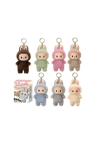 Yüksek Kaliteli Labubu Kör Kutu Anime Figürü Kolye Akın Modeli Oyuncak Canavar Labubu2d-c With Box Labubu2d-c