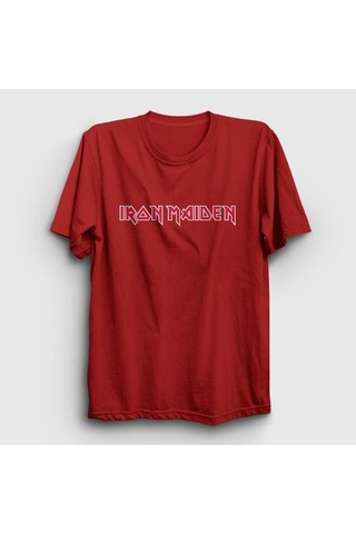 Noıssey Unisex Kırmızı Logo Iron Maiden T-shirt 86340tt