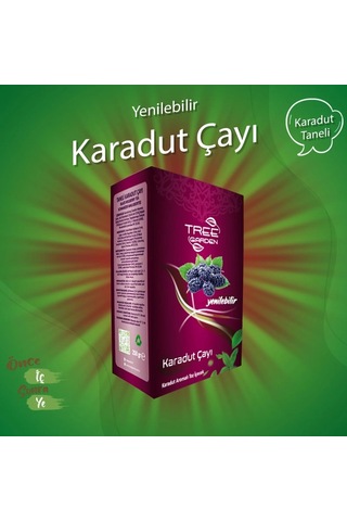 Tree Garden Yenilebilir Karadut Çayı 250 Gr 250 G